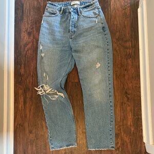 Abercrombie & Fitch The Dad High Rise Jean